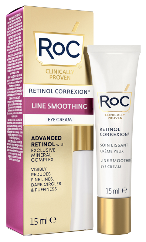 ROC RETINOL CORREXION LINE SMOOTHING CREMA OCCHI 15 ML - Pharmaleader