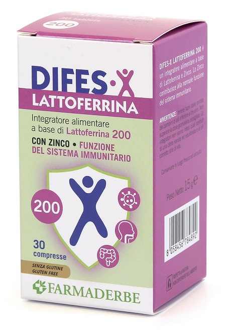 DIFES X LATTOFERRINA 200 30 COMPRESSE - Pharmaleader