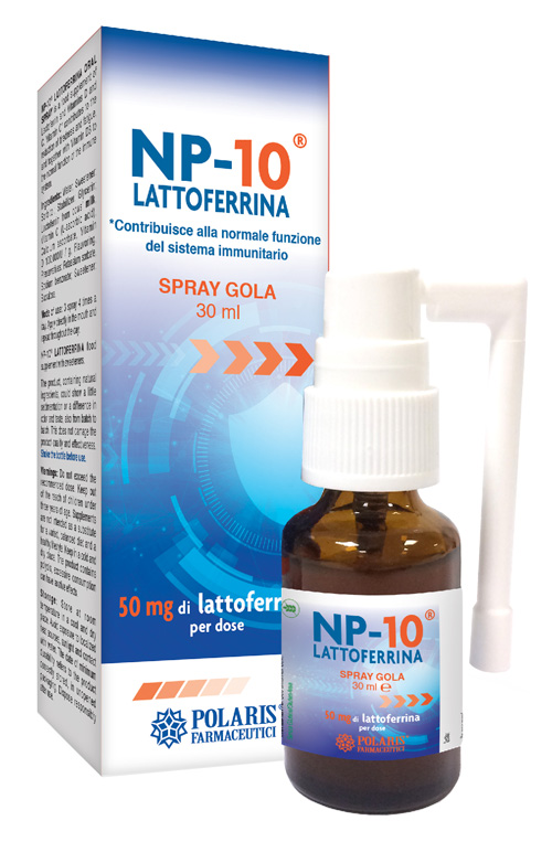NP-10 LATTOFERRINA SPRAY GOLA 30 ML - Pharmaleader