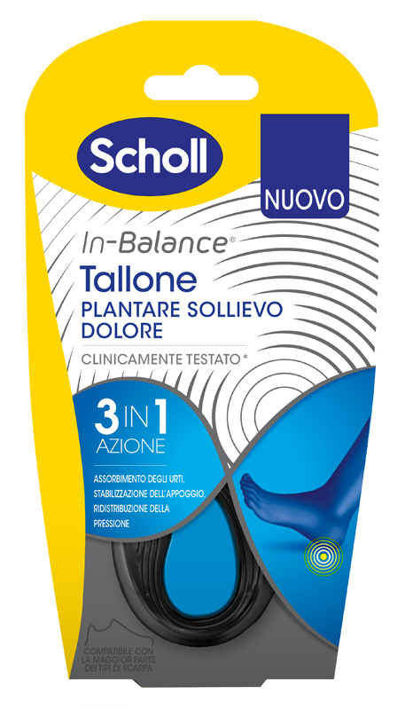 SCHOLL PLANTARE TALLONE S 2 PEZZI - Pharmaleader
