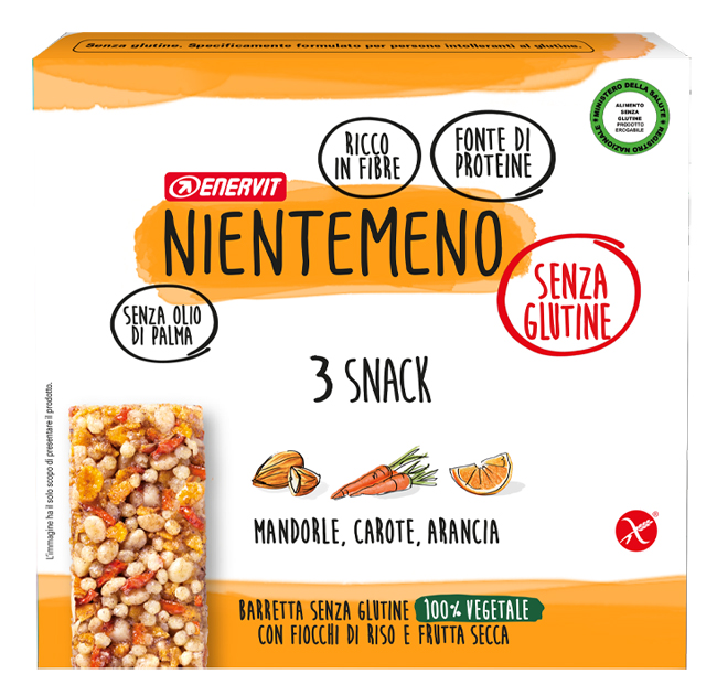 NIENTEMENO EN BARRETTA MANDORLE CAROTE ARANCIA - Pharmaleader