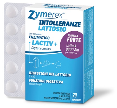 ZYMEREX INTOLLERANZE LATTOSIO 20 COMPRESSE RIVESTITE - Pharmaleader