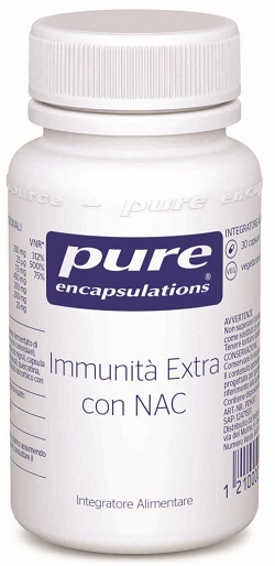 PURE ENCAPSULATIONS IMMUNITA' EXTRA CON NAC 30 CAPSULE - Pharmaleader