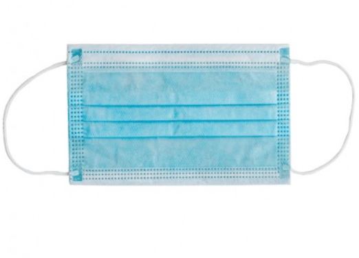 MASCHERINA CHIRURGICA FILTRANTE 98% 3 VELI TIPO IIR CON ELASTICI ADULTI AZZURRA 10 PEZZI - Pharmaleader