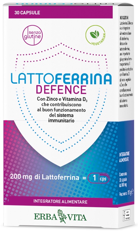 LATTOFERRINA DEFENCE 30 CAPSULE - Pharmaleader