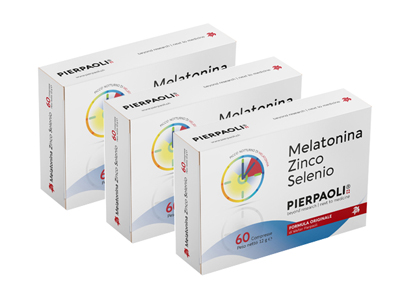 MELATONINA ZINCO SELENIO PROMO PACK 3 PEZZI - Pharmaleader