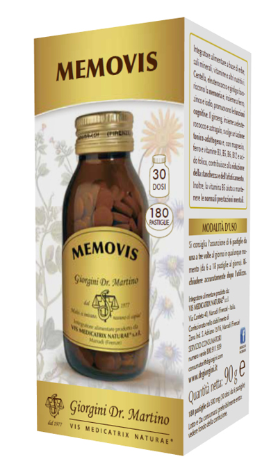 MEMOVIS 180 PASTIGLIE - Pharmaleader