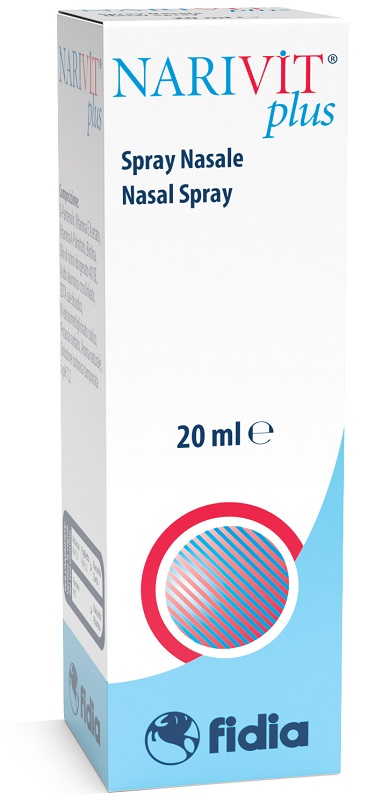 NARIVIT PLUS SPRAY NASALE 20 ML CON ACIDO IALURONICO CROSS-LINKATO D-PANTENOLO BIOTINA VITAMINA E VITAMINA E - Pharmaleader