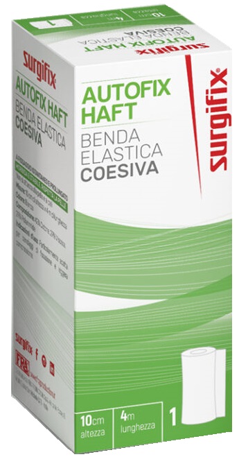 BENDAGGIO COESIVO SURGIFIX AUTOFIX HAFT CM 8X4 M - Pharmaleader