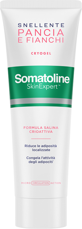SOMATOLINE SKIN EXPERT SNELLENTE PANCIA FIANCHI CRYOGEL 250 ML - Pharmaleader