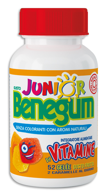 BENEGUM JUNIOR GELEE VITAMINE 52 CARAMELLE - Pharmaleader