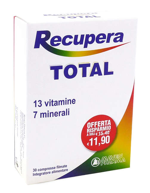 RECUPERA TOTAL 30 COMPRESSE - Pharmaleader