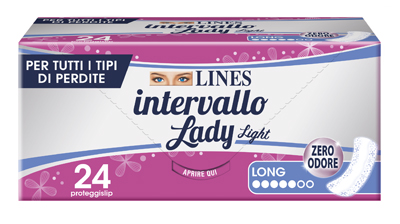 LINES INTERVALLO LADY LIGHT LONG 24 PEZZI - Pharmaleader