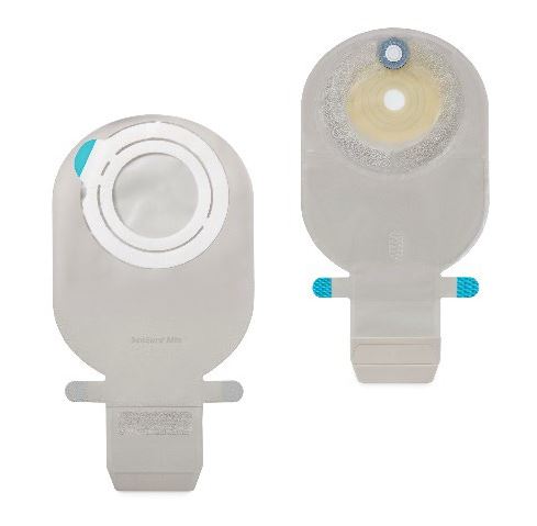 SENSURA MIO FLEX SISTEMA 2 PEZZI CON AGGANCIO ADESIVO SACCA ILEOSTOMIA TRASPARENTE 70MM DA 550 ML 30 PEZZI - Pharmaleader
