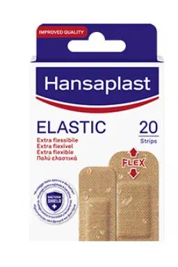 HANSAPLAST ELASTIC/FABRIC 20 STRIPS ASSORTITI - Pharmaleader