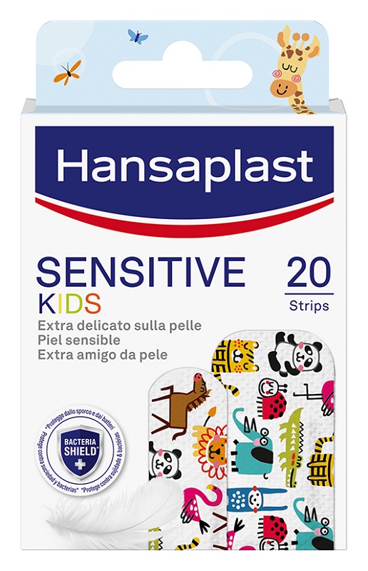 CEROTTO HANSAPLAST SENSITIVE KIDS 20 PEZZI ASSORTITI - Pharmaleader