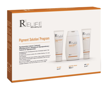 PIGMENT SOLUTION PROGRAM KIT DAY CREAM 30 ML + NIGHT CREAM 30 ML + CLEANSER 100 ML NUOVO PACKAGING MULTILINGUA - Pharmaleader