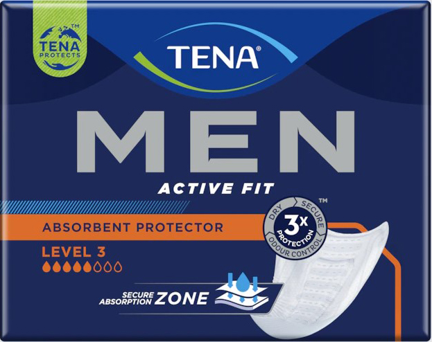 ASSORBENTE INCONTINENZA LEGGERA TENA MEN LIVELLO 3 DUOPACK 2 X 8 PEZZI - Pharmaleader