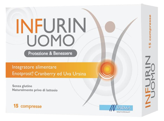 INFURIN UOMO 15 COMPRESSE - Pharmaleader