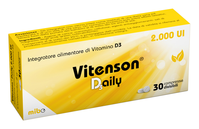 VITENSON DAILY D3 2000 UI 30 COMPRESSE DIVISIBILI - Pharmaleader