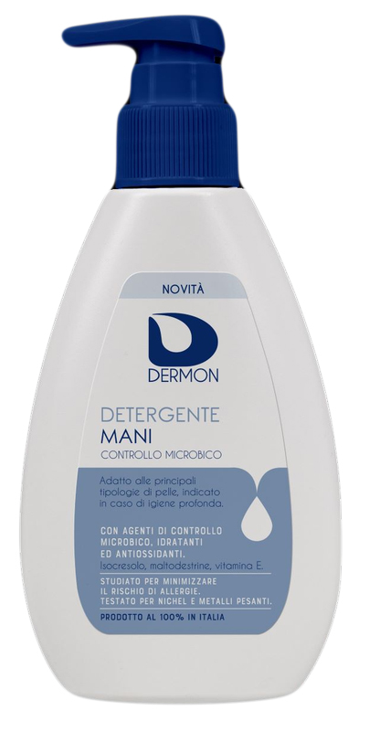 DERMON DETERGENTE MANI CONTROLLO MICROBICO 200 ML - Pharmaleader