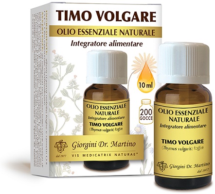 TIMO VOLGARE OLIO ESSENZIALE NATURALE 10 ML - Pharmaleader
