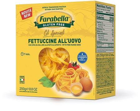 FARABELLA FETTUCCINE ALL'UOVO 250 G - Pharmaleader