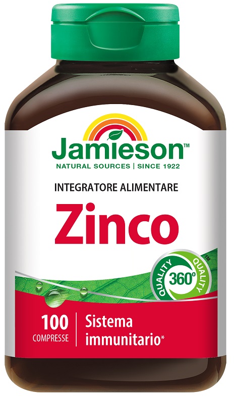 JAMIESON ZINCO 100 COMPRESSE - Pharmaleader