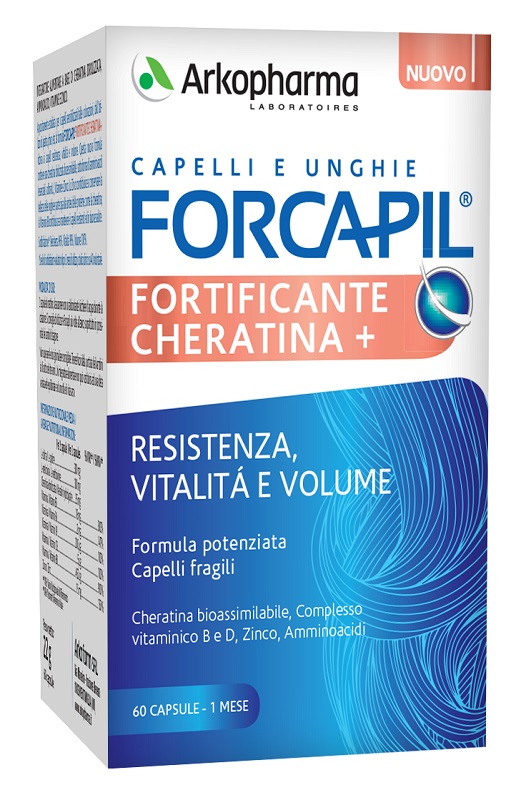FORCAPIL FORTIFICANTE CHERATINA 60 CAPSULE - Pharmaleader