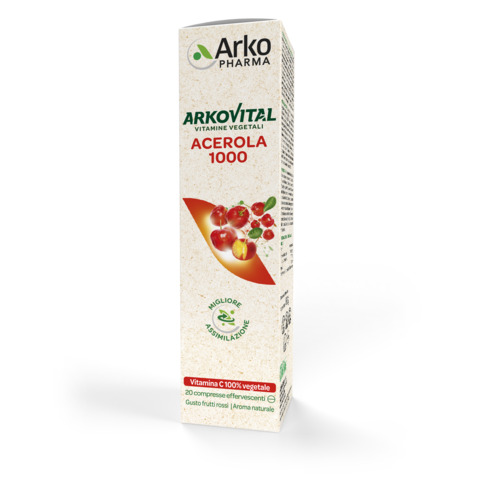 ARKOVITAL ACEROLA 1000 EFFERVESCENTE 20 COMPRESSE - Pharmaleader