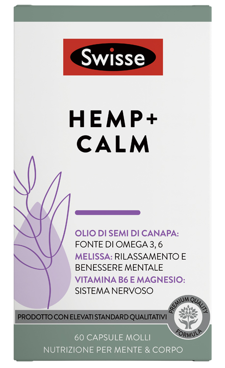 SWISSE HEMP+ CALM 60 CAPSULE - Pharmaleader