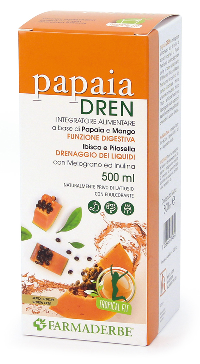 PAPAIA DREN 500 ML - Pharmaleader