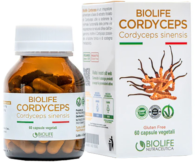BIOLIFE CORDYCEPS 60 CAPSULE - Pharmaleader