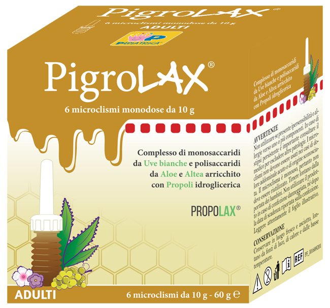 MICROCLISMA PIGROLAX ADULTI 6 X 10 G - Pharmaleader