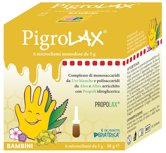 MICROCLISMA PIGROLAX BAMBINI 6 X 5 G - Pharmaleader