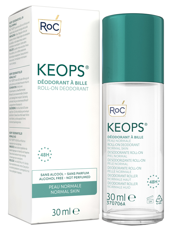 ROC KEOPS DEODORANTE ROLL-ON 48H 30 ML - Pharmaleader
