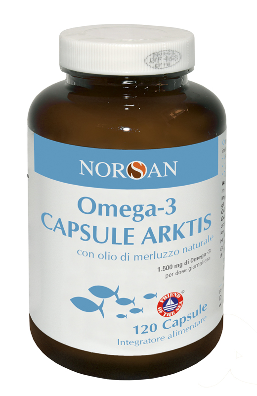 NORSAN OMEGA 3 ARKTIS 120 CAPSULE - Pharmaleader