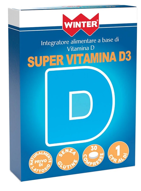 WINTER SUPER VITAMINA D3 30 COMPRESSE - Pharmaleader
