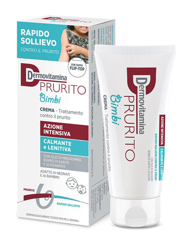 DERMOVITAMINA PRURITO BIMBI CREMA AZIONE INTENSIVA CALMANTE E LENITIVA 30 ML - Pharmaleader
