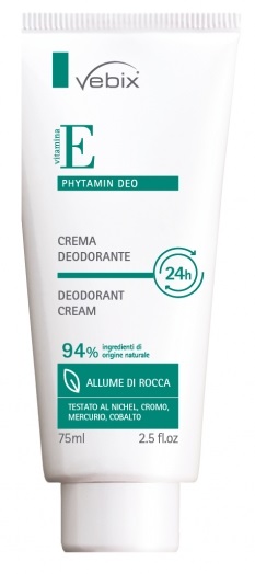 VEBIX PHYTAMIN E DEO PERFORMANCE CREMA DEO 24H-75ML ALLUME DI ROCCA - Pharmaleader