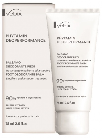 VEBIX PHYTAMIN E DEO PERFORMANCE BALSAMO PIEDI 24H-75ML - Pharmaleader