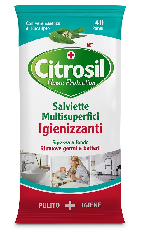 CITROSIL SALVIETTE IGIENIZZANTI EUCALIPTO 40 PEZZI - Pharmaleader