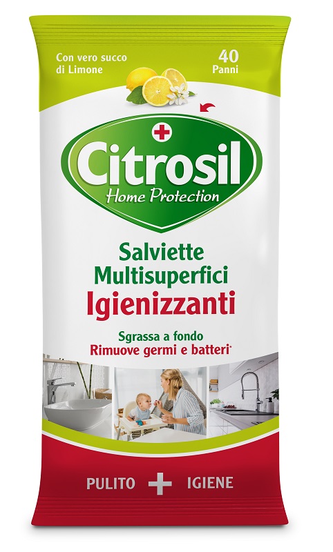 CITROSIL SALVIETTE IGIENIZZANTI LIMONE 40 PEZZI - Pharmaleader