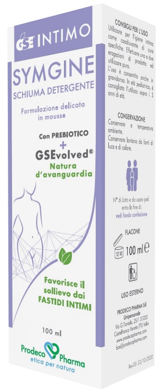 GSE INTIMO SYMGINE SCHIUMA DETERGENTE 100 ML - Pharmaleader