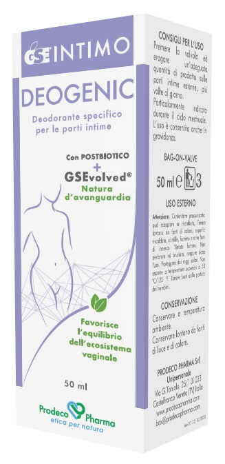 GSE INTIMO DEOGENIC 50 ML - Pharmaleader