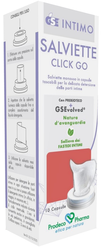 GSE INTIMO SALVIETTE CLICK GO 10 PEZZI - Pharmaleader