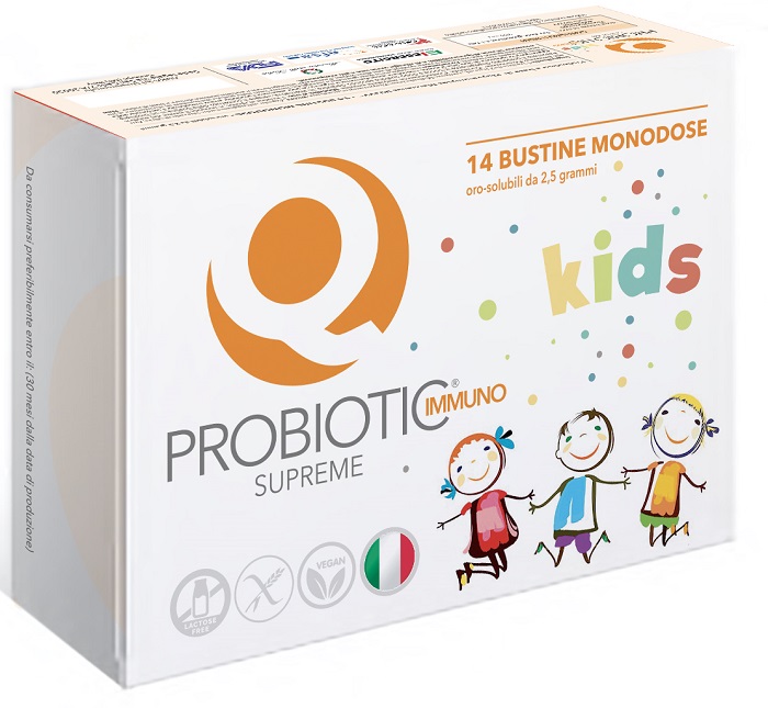 Q-PROBIOTIC IMMUNO SUPREME KIDS 14 BUSTINE - Pharmaleader