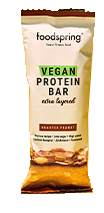 BARRETTA PROTEICA VEGANA MULTISTRATO ARACHIDI TOSTATI 45 G - Pharmaleader