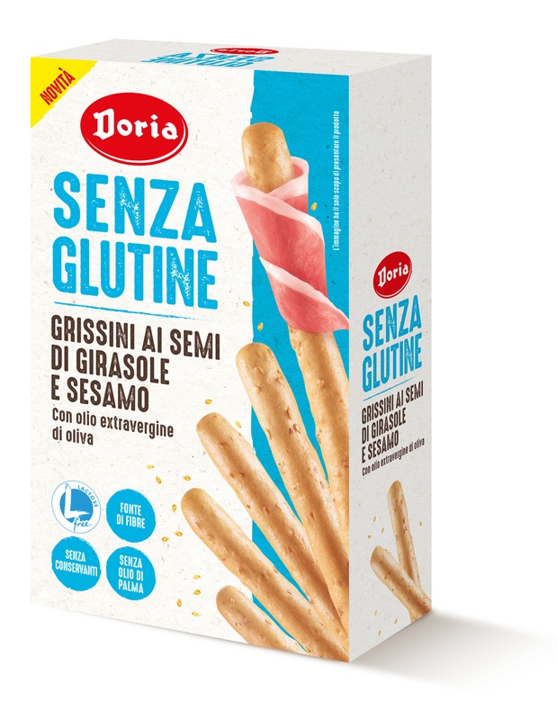 DORIA GRISSINI SEMI GIRASOLE-SESAMO 5 PEZZI DA 20 G - Pharmaleader