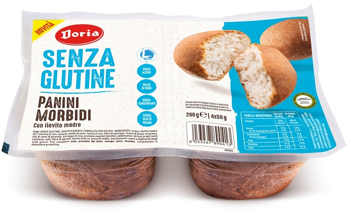 DORIA PANINI MORBIDI 4 PEZZI DA 50 G - Pharmaleader